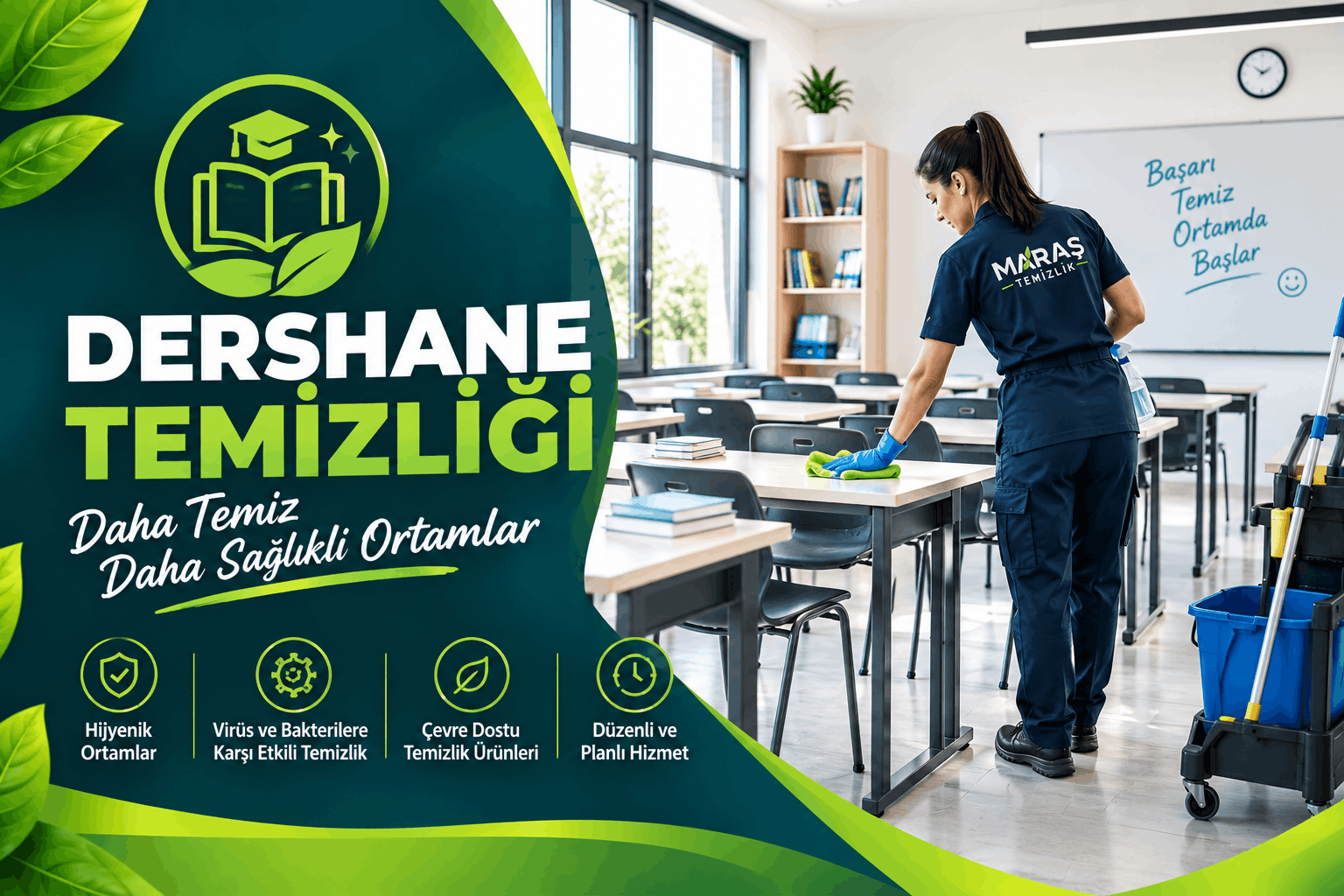 Dershane Temizliği Dershane Temizliği