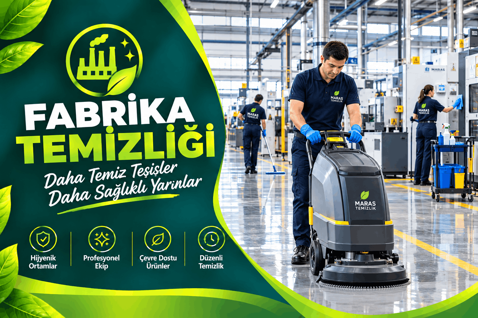 Fabrika Temizliği Fabrika Temizliği
