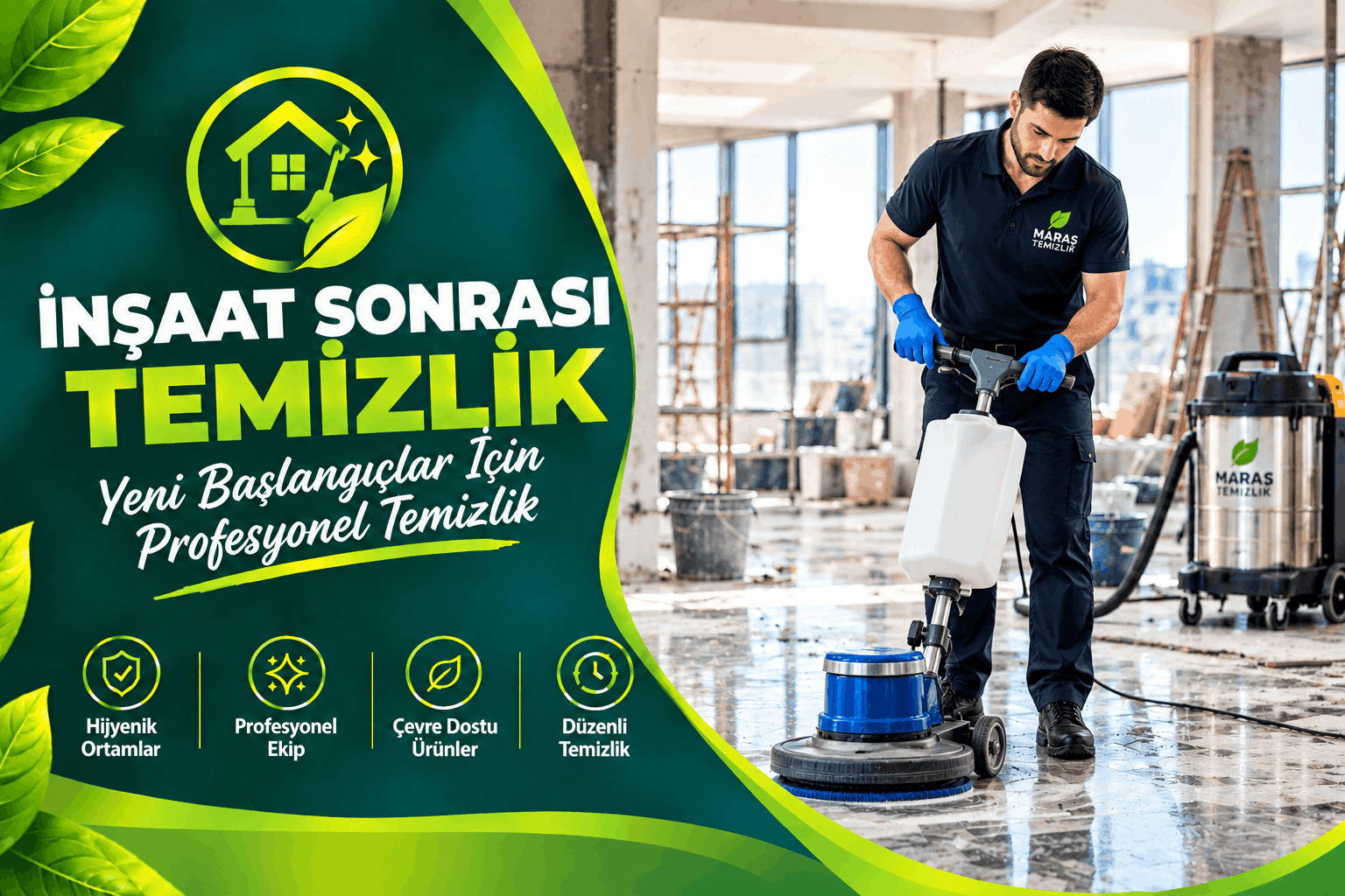 İnşaat Sonrası Temizlik İnşaat Sonrası Temizlik