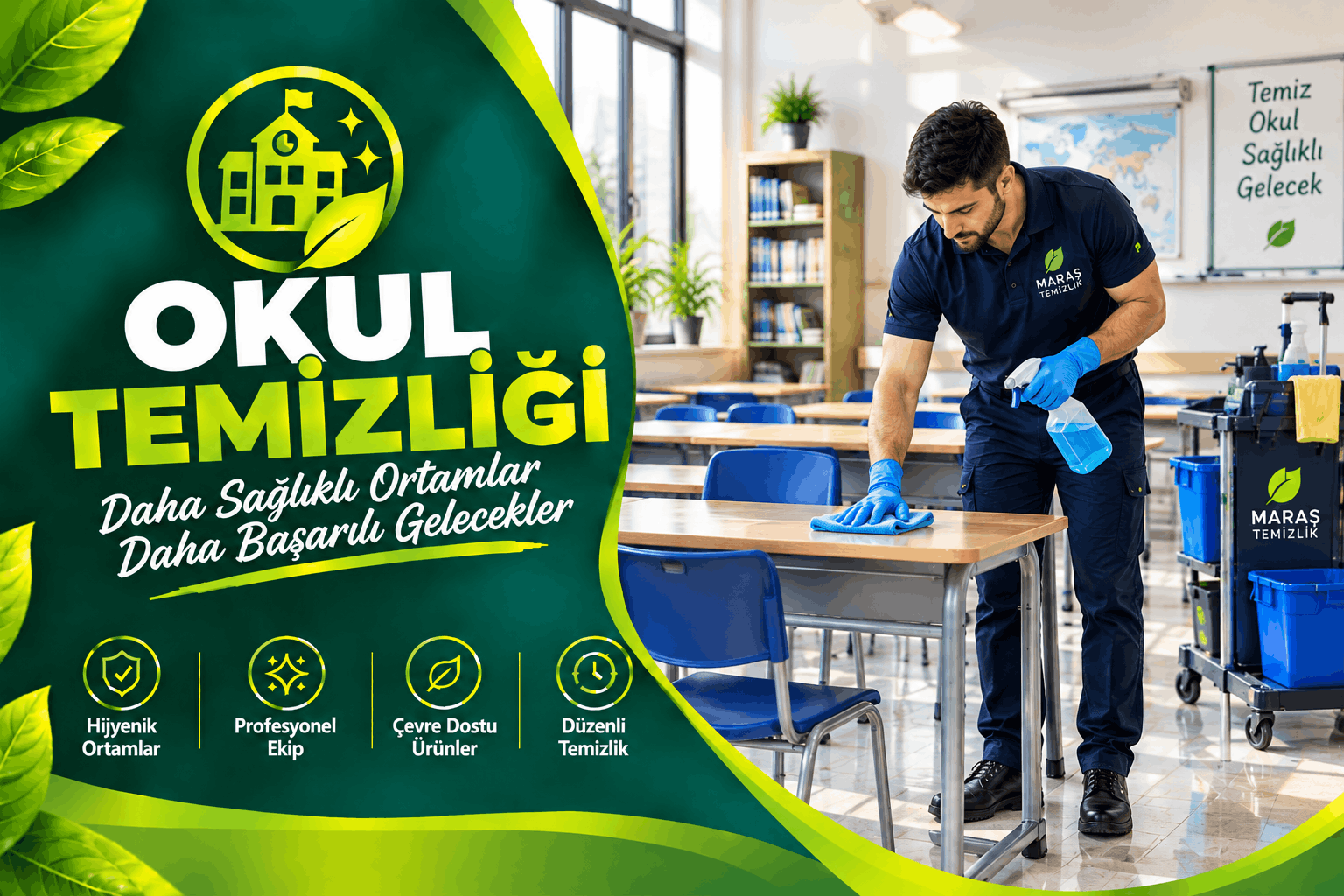 Okul Temizliği Okul Temizliği