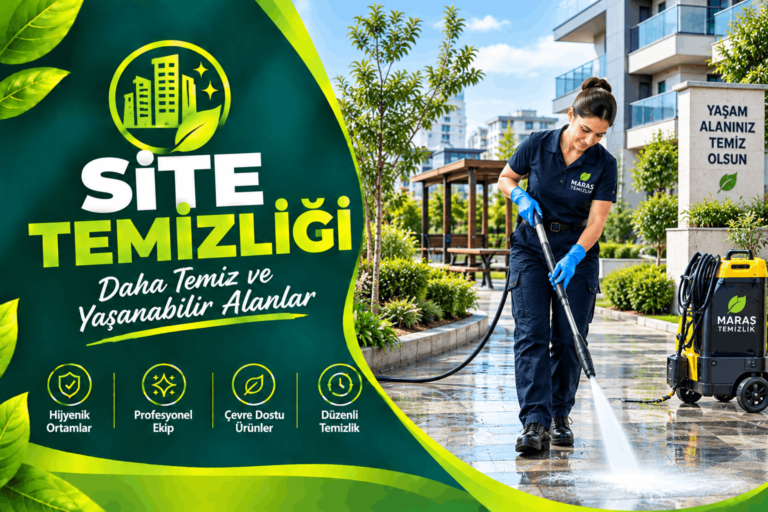 Site Temizliği Site Temizliği