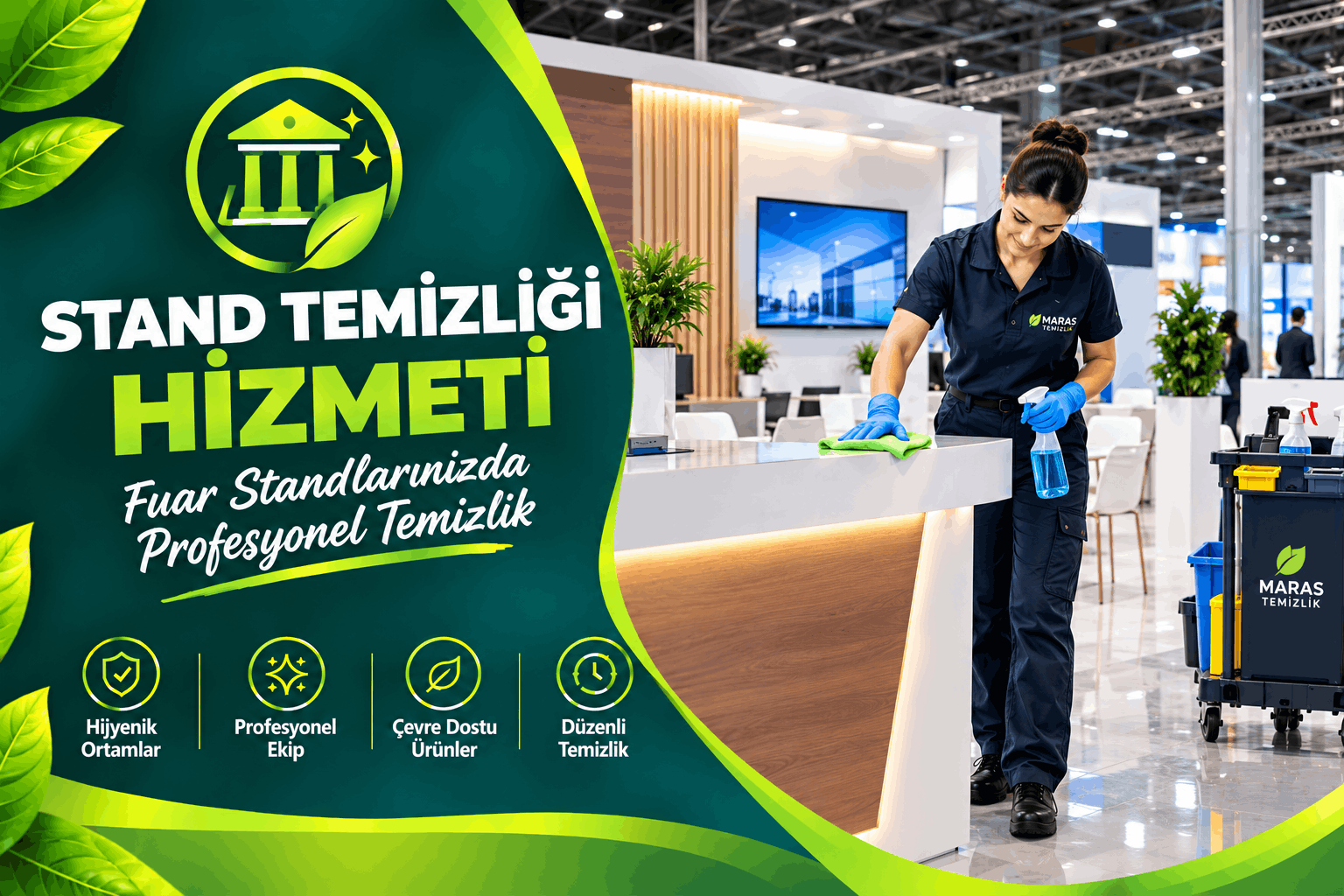 Stand Temizliği Hizmeti Stand Temizliği Hizmeti
